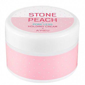 A'pieu Stone Peach Pore Less Holding Cream - Крем с экстрактом персика для сужения пор