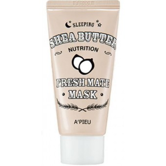 A'pieu Fresh Mate Mask (Nutrition Shea Butter Sleeping) - Ночная питательная маска для лица с маслом Ши