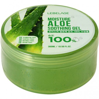 Lebelage Moisture Aloe 100% Soothing Gel - Гель для лица и тела с экстрактом алоэ
