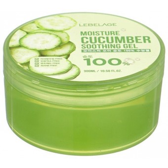 Lebelage Moisture Cucumber 100% Soothing Gel - Гель для лица и тела с экстрактом огурца