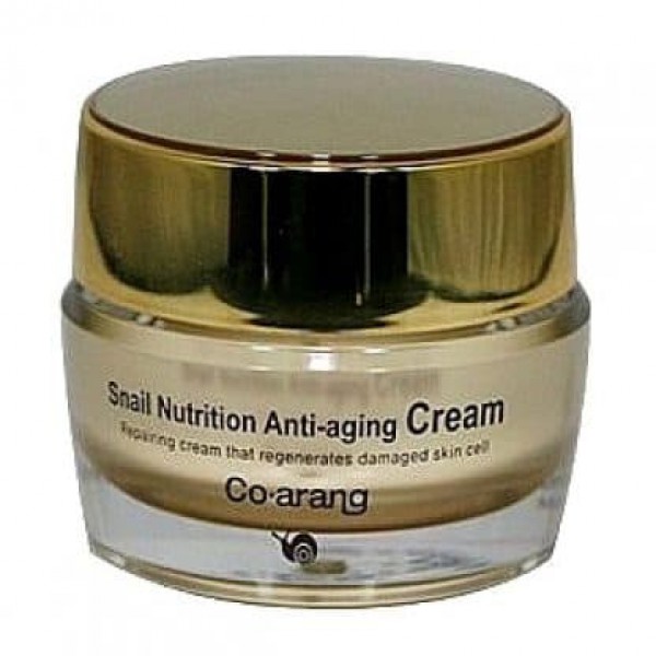Snail Nutrition Anti-aging cream - Антивозрастной крем для лица с экстрактом слизи улитки