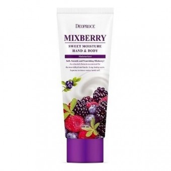 Deoproce Moisture Hand & Body Mixberry Sweet - Крем для рук и тела питательный