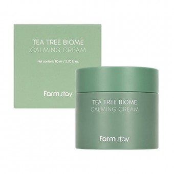 Farm Stay Tea Tree Biome Calming Cream - Успокаивающий крем с экстрактом чайного дерева