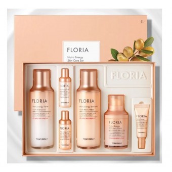 TonyMoly Floria Nutra Energy Skin Care 3set - Подарочный набор с аргановым маслом