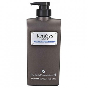 Kerasys Homme Deep Cleansing Cool Shampoo - Шампунь для мужчин освежающий