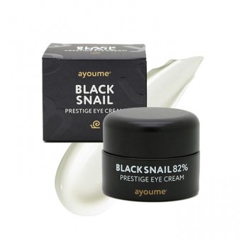 Ayoume Black Snail Prestige Eye Cream - Крем для глаз с муцином черной улитки