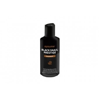 Ayoume Black Snail Prestige Shampoo - Шампунь для волос с муцином улитки