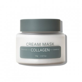 Yu.R Cream Mask Collagen - Маска кремовая с коалином и коллагеном