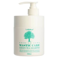Labellona Mastic Care Greentea Shampoo - Восстанавливающий шампунь с зеленым чаем