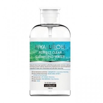 Dr.Cellio Hyaluron Perfect Clear Cleansing Water - Мицеллярная вода с гиалуроновой кислотой