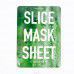 Kocostar  Slice mask sheet (cucumber) - Тканевые маски-слайсы с экстрактом огурца