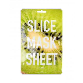 Kocostar  Slice mask sheet (kiwi) - Тканевые маски-слайсы с экстрактом киви
