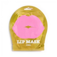 Lip Mask Pink Single Pouch ( Peach Flavor) - Гидрогелевые патчи для губ с ароматом персика
