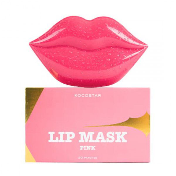 Lip Mask Pink ( Peach Flavor) - Гидрогелевые патчи для губ с