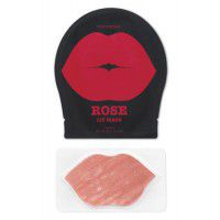Rose Lip Mask Single Pouch - Гидрогелевые патчи для губ с экстрактом розы