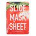 Kocostar  Slice mask sheet (tomato) - Тканевые маски-слайсы с экстрактом томата