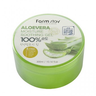 Farm Stay Aloe Vera Moisture Soothing Gel - Гель многофункциональный с экстрактом алоэ вера