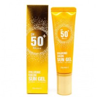Hyaluronic Cooling Sun Gel SPF50+/PA+++ - Гель для лица увлажняющий солнцезащитный