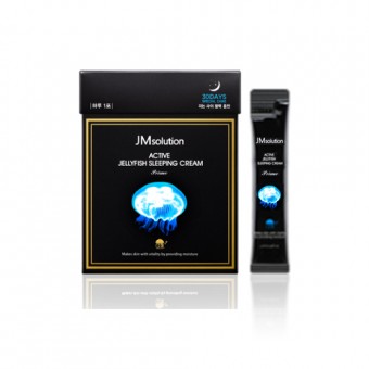 JM Solution Active Jellyfish Sleeping Cream Prime - Маска ночная увлажняющая с медузой