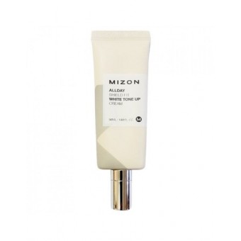 Mizon Allday Shield Fit White Tone Up Cream - Крем для лица отбеливающий увлажняющий