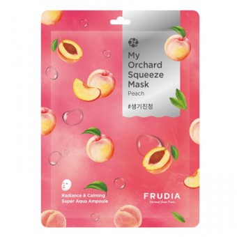 Frudia My Orchard Squeeze Mask Peach - Маска тканевая питательная с персиком