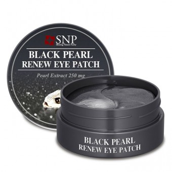 SNP Black Pearl Renew Eye Patch - Патчи гидрогелевые для глаз с экстрактом чёрного жемчуга