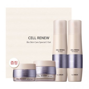 The Saem Cell Renew Bio Skin Care Special 3 Set - Антивозрастной набор