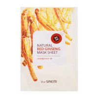 Natural Red Ginseng Mask Sheet - Маска тканевая с экстрактом женьшеня