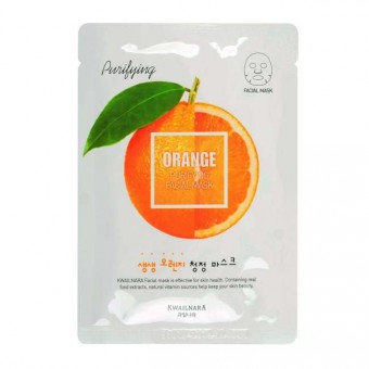 Welcos Kwailnara Orange Purifying Facial Mask - Маска для лица освежающая (Апельсин)