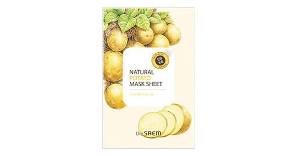 Natural mask sheet. The Saem natural Potato Mask Sheet 21 мл.. The Saem natural Potato Mask Sheet. Saem "natural Potato Mask Sheet" картофель,. Ja Yeon Mapping тканевая маска Potato Essence Mask с экстрактом картофеля.