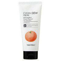 Clean Dew Red Grape Fruit Foam Cleanser - Увлажняющая пенка для умывания с экстрактом красного грейпфрута
