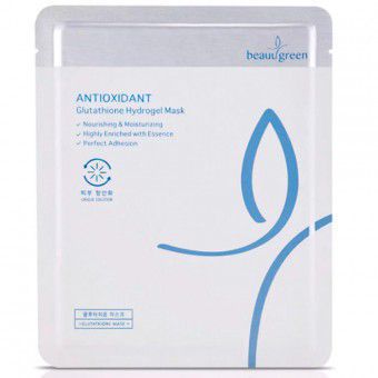BeauuGreen Antioxidant Glutathione Hydrogel Mask - Гидрогелевая маска антиоксидантная с Глутатионом