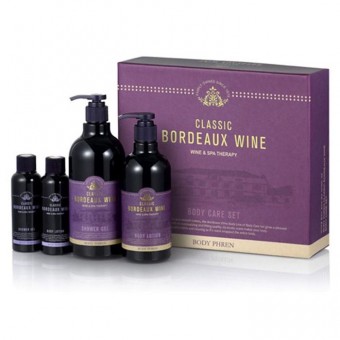 Welcos Body Phren Classic Bordeaux Wine Body Care Set - Набор уходовый для тела с экстрактом вина