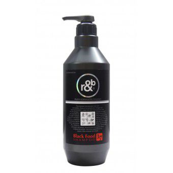 Woosin R&B Black Food 3.7 Shampoo - Шампунь для волос с экстрактами 3 чёрных семян и 7 чёрных плодов