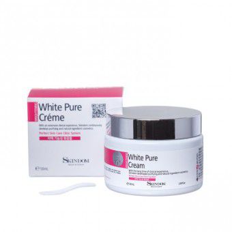 Skindom White Pure Cream - Отбеливающий крем