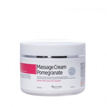 Skindom Massage Cream Pomegrante - Массажный крем для лица с экстрактом граната