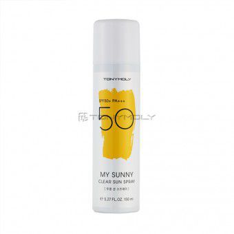 TonyMoly My Sunny Clear Sun Spray - Спрей солнцезащитный SPF50