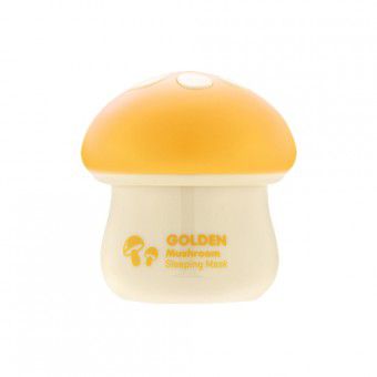 TonyMoly Magic Food Golden Mushroom Cream Sleeping Mask - Маска для упругости и эластичности кожи
