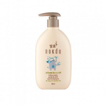 Balhyo Nokdu Gentle&Relief Wash Shampoo - Шампунь с мягким и успокаивающим действием для чувствительной кожи