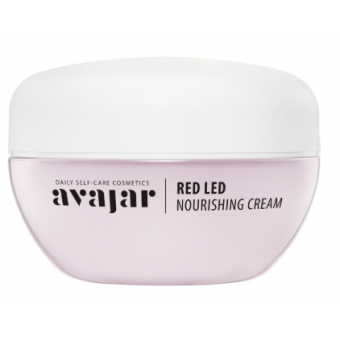 Avajar Red LED Nourishing Cream (Main) - Обогащенный питательный крем для ухода за сухой кожей
