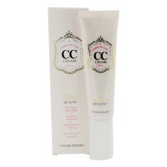 Etude House CC Cream Correct&Care Glow - Корректирующий СС-крем для сияния кожи