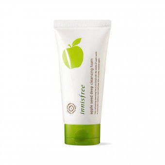 Innisfree Apple Seed Deep Cleansing Foam - Пенка для очищения лица с экстрактом яблока