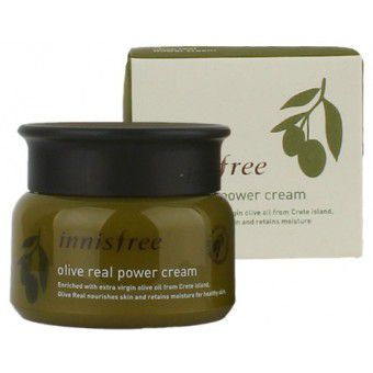 Innisfree Olive Real Power Cream - Крем для лица с экстрактом оливы