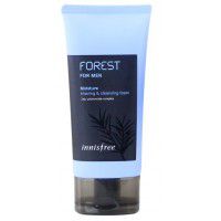 Forest For Men Moisture Shaving & Cleansing Foam - Увлажняющая пенка для умывания и бритья 