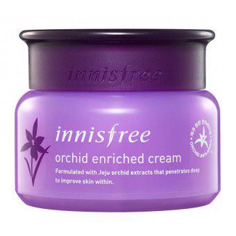 Innisfree Jeju Orchid Enriched Cream - Омолаживающий крем с экстрактом орхидеи