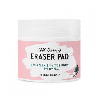 Etude House All Caring Eraser Pad - Очищающие тонизирующие диски