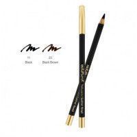 Professional Eyeliner Pencil (Wood) NO.23 Black Brown - Деревянный карандаш для глаз