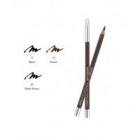 Professional Eyebrow Pencil (Wood) NO.23 Black Brown - Деревянный карандаш для бровей