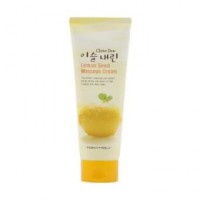 Clean Dew Lemon Seed Massage Cream - Крем для умывания для комбинированной кожи с экстрактом лимона