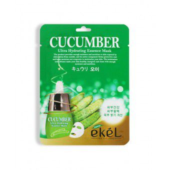 Ekel Cucumber Ultra Hydrating Essence Mask - Тканевая маска для лица с экстрактом огурца